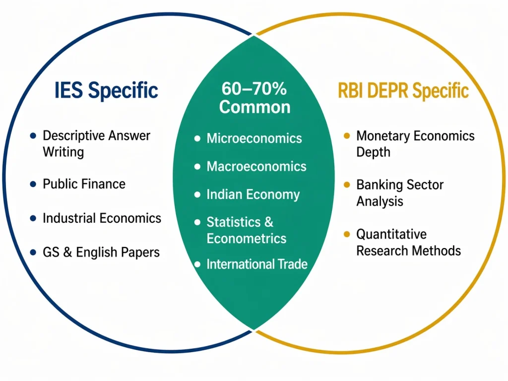IES Vs DEPR Syllabus Overlap